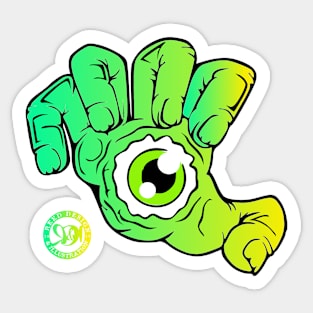 Hand Eye - Coordination Sticker